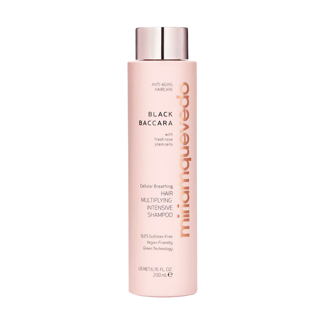 Шампунь для волосся Miriam Quevedo Black Baccara Cellular Breathing Hair Multiplying Intensive Shampoo, 200 мл